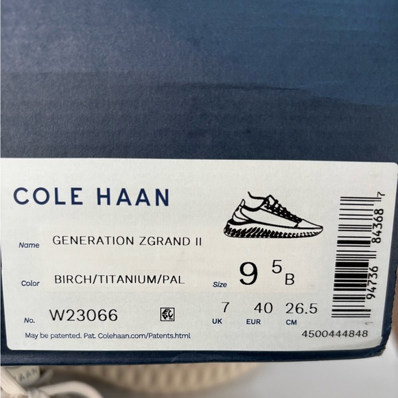 Cole Haan Women's Generation Zerogrand II Sneaker Size 9.5B New - Picture 12 of 12